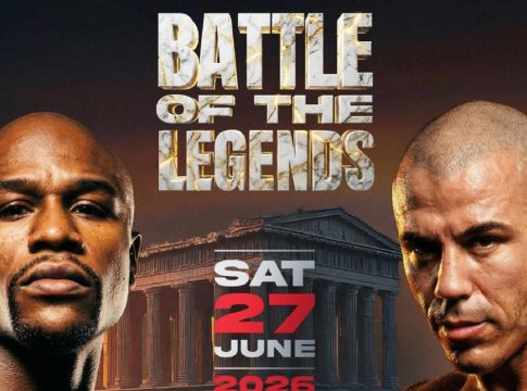 «Η μάχη των Θρύλων»: Ζαμπίδης vs Μεϊγουέδερ στην επιστροφή του Iron Mike στα ρινγκ (pic)