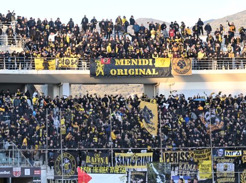 Έκλεισαν θέση στο Πανθεσσαλικό 18.000 οπαδοί της ΑΕΚ, δίνει όλο το γήπεδο ο Βόλος