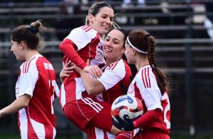 Σκοράρει κατά… ριπάς ο Ολυμπιακός στο ποδόσφαιρο Γυναικών: Εκατό γκολ σε μόλις 10 ματς, με μηδέν παθητικό!