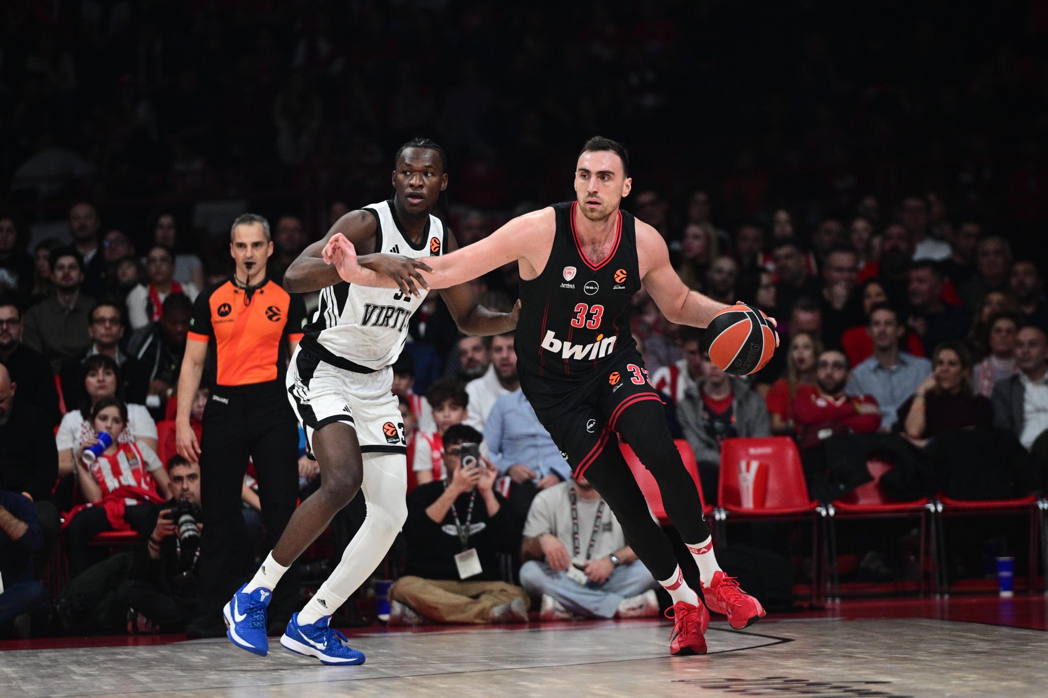 Η βαθμολογία της Euroleague μετά τη νίκη του Ολυμπιακού απέναντι στη Βίρτους