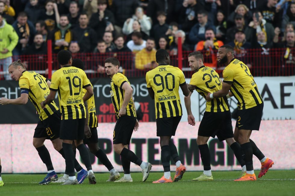 Πανσερραϊκός – ΑΕΚ 0-4: Πάρτι με Βάργκα και Μαρίν για την Ένωση