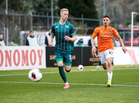 Ο ΟΦΗ έμεινε με παίκτη λιγότερο, αλλά κατάφερε να ανοίξει το σκορ στο 45′ (vids)