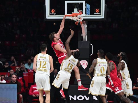 Ολυμπιακός – Ερυθρός Αστέρας 92-86: 3 Kings στο Φάληρο