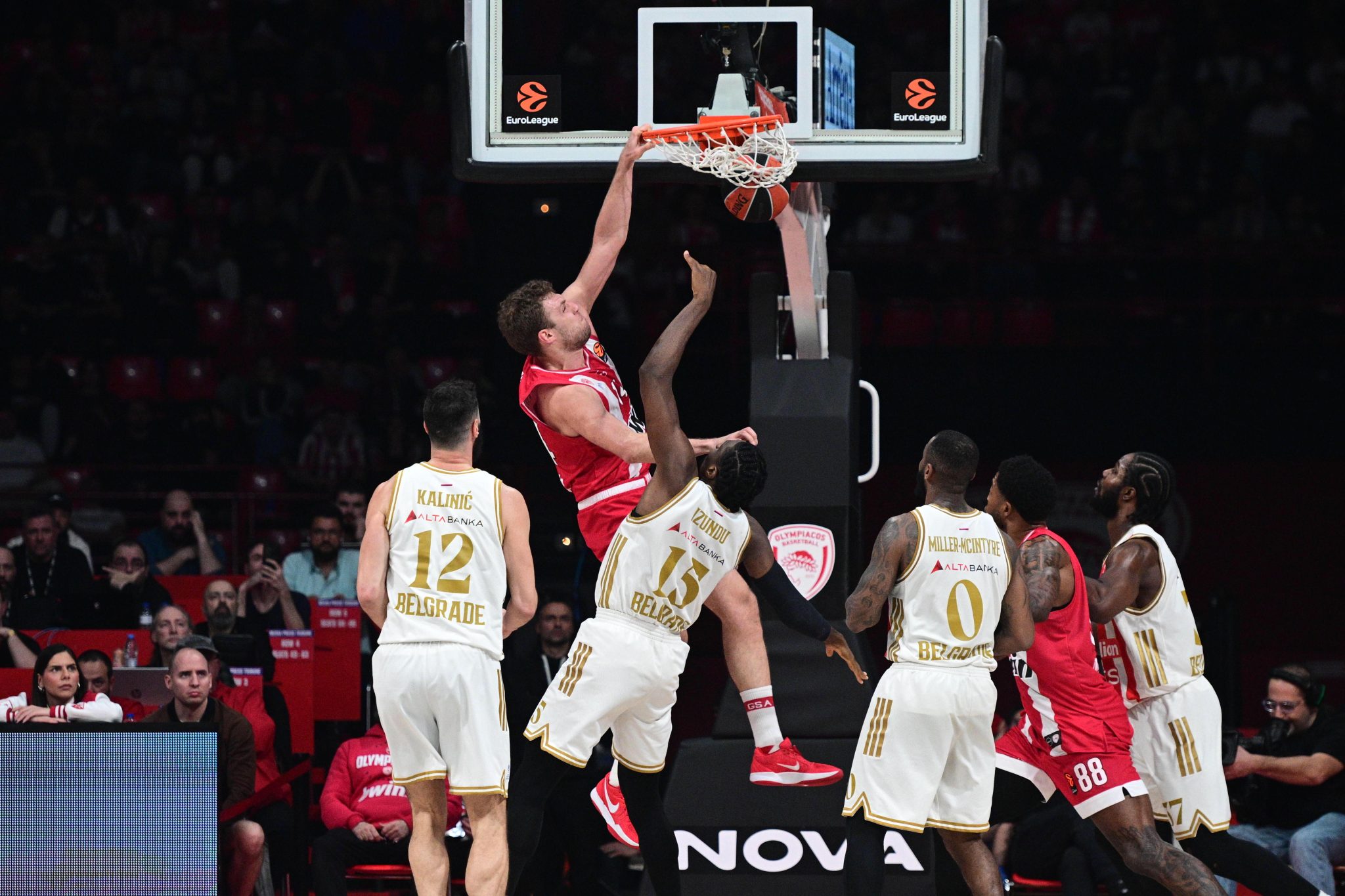 Ολυμπιακός – Ερυθρός Αστέρας 92-86: 3 Kings στο Φάληρο