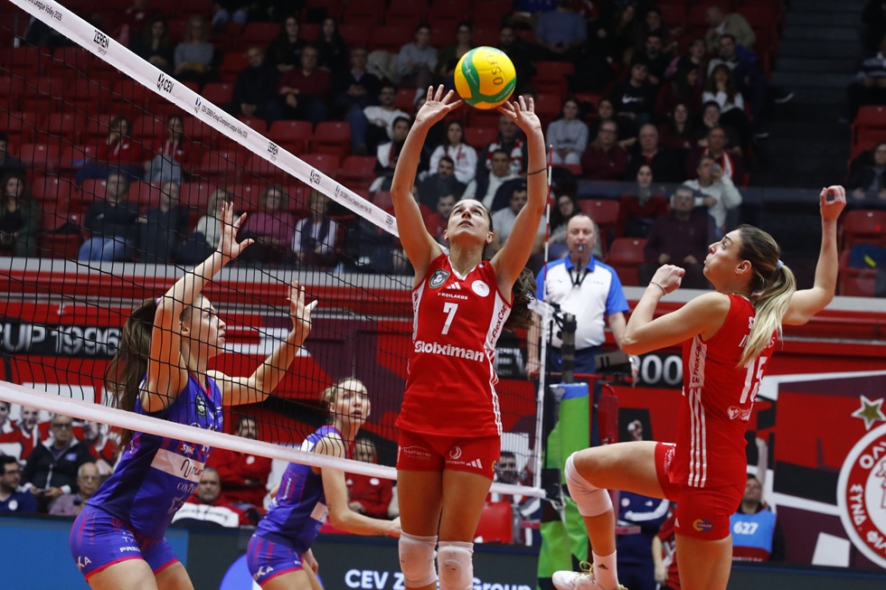 Ολυμπιακός – Μιλάνο 0-3: Πάλεψε αλλά λύγισε από τις πανίσχυρες Ιταλίδες