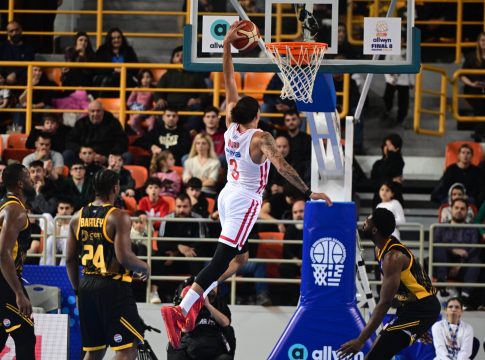 Ολυμπιακός – ΑΕΚ 81-67: Με… υγιεινό περίπατο στα ημιτελικά του Κυπέλλου οι «ερυθρόλευκοι»