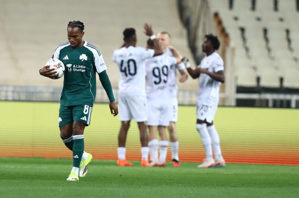 Ο Βισίνσκι με σουτ νικά τον Λαφόν και κάνει το 1-0 για την Πλζεν κόντρα στον Παναθηναϊκό (vid)