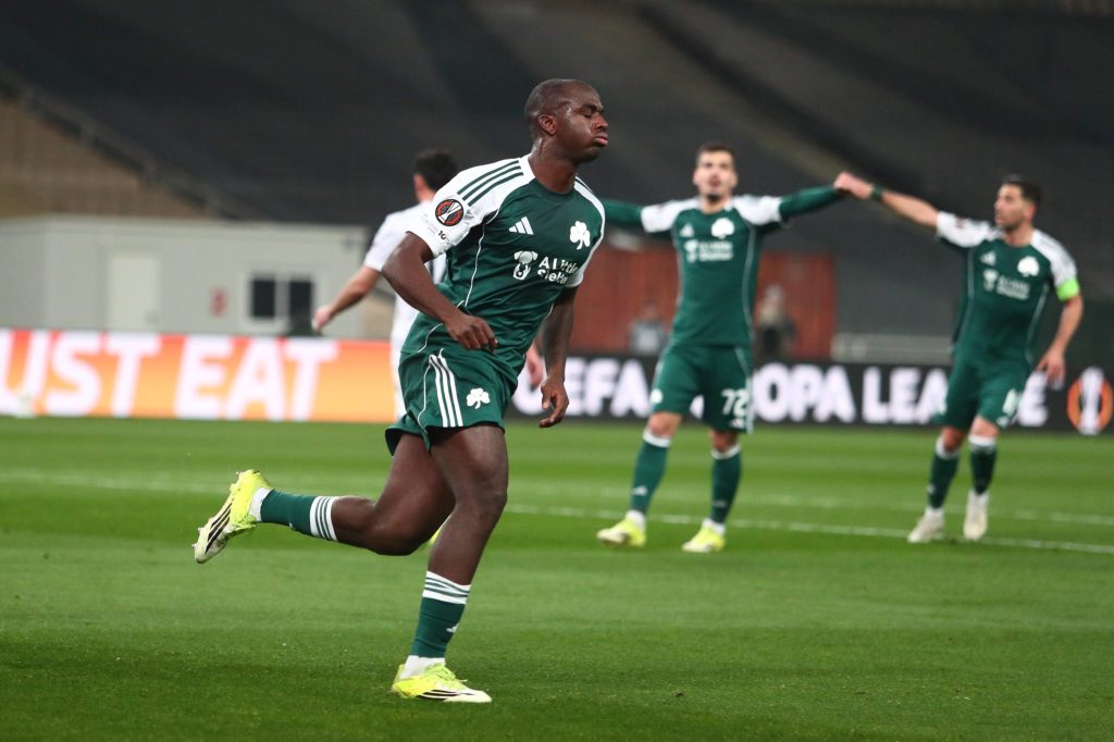 Ωραία σέντρα του Κυριακόπουλου, δυνατή κεφαλιά του Τεττέη και 1-1 ο Παναθηναϊκός (vids)