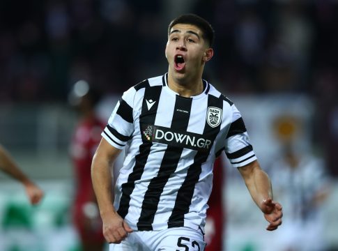 Άνοιξε το σκορ ο ΠΑΟΚ με προβολή του Χατσίδη (vid)