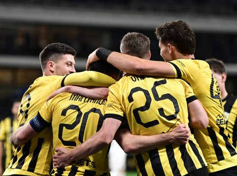 ΑΕΚ – Λεβαδειακός 4-0: Πάρτι κορυφής για την Ένωση στην άδεια Νέα Φιλαδέλφεια