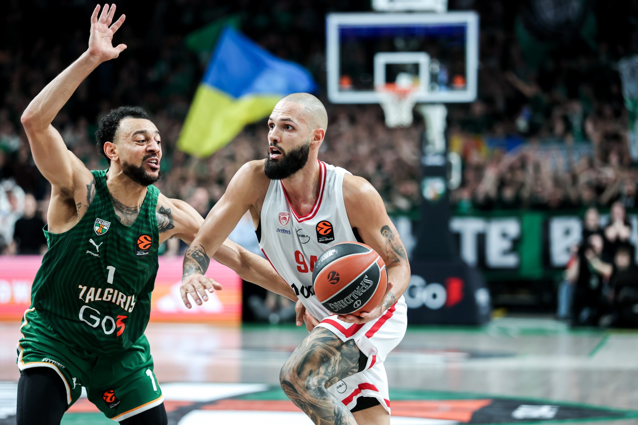 Ζαλγκίρις Κάουνας – Ολυμπιακός 99-94 (2η παρ.) : Ο Γκος τιμώρησε τους Πειραιώτες στη ματσάρα του Κάουνας