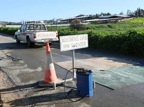 Αφθώδης πυρετός: Σε καραντίνα η Κύπρος για 21 ημέρες – Κλείνουν οι δρόμοι