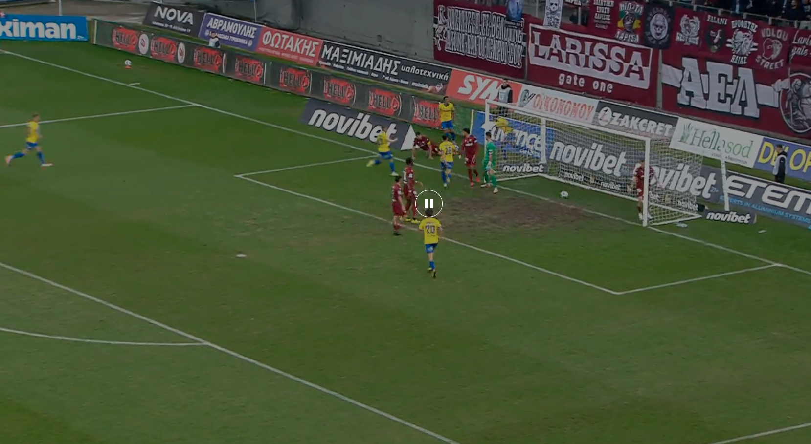«Καταιγίδα» γκολ στο πρώτο ημίχρονο του ΑΕΛ Novibet – Παναιτωλικός! (vids)