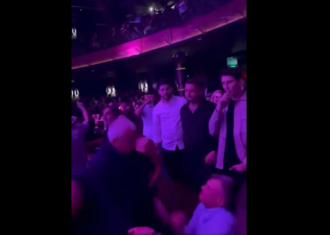 Γιασικεβίτσιους και Ομπράντοβιτς γλέντησαν μαζί στα μπουζούκια (vid)