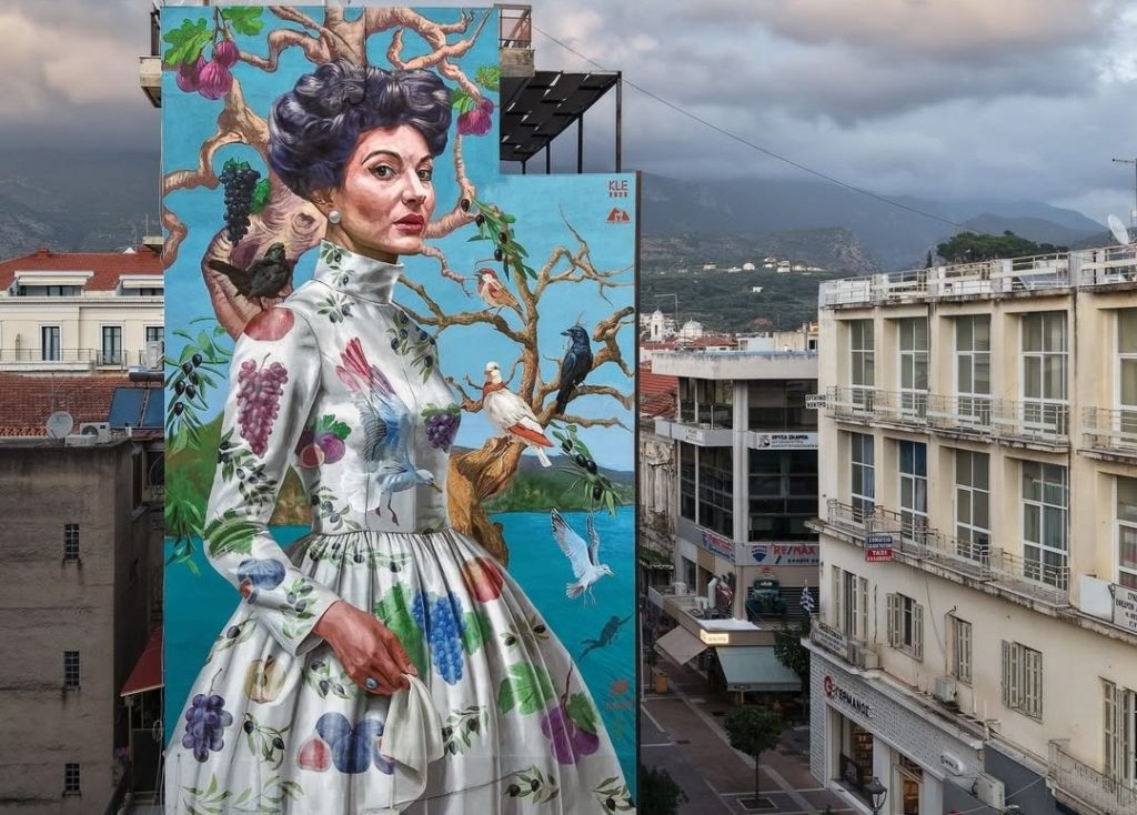 Το καλύτερο γκράφιτι του κόσμου βρίσκεται στην Καλαμάτα και απεικονίζει τη Μαρία Κάλλας