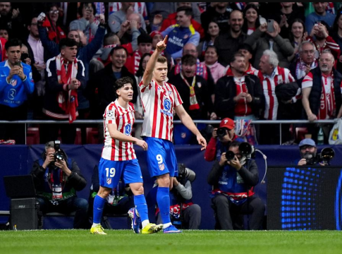 Ατλέτικο Μαδρίτης – Κλαμπ Μπριζ 4-1: Οι Ισπανοί με χατ-τρικ του Σόρλοθ τσέκαραν το εισιτήριο για τους «16»
