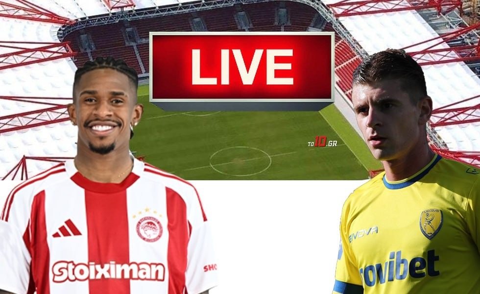 LIVE: Ολυμπιακός – Παναιτωλικός