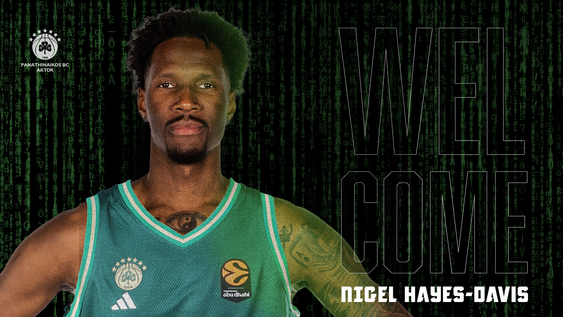 Επίσημο: Παίκτης του Παναθηναϊκού ο Χέιζ-Ντέιβις
