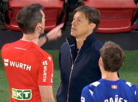 «Έκρηξη» Αλμέιδα στον διαιτητή και κίνδυνος για… βαριά καμπάνα