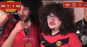Η Γουέστ Χαμ σκοράρει και ο οπαδός της Γιουνάιτεντ που περιμένει να… κουρευτεί, μένει… παγωτό (vids, pics)