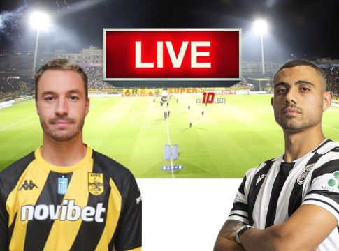 LIVE: Άρης – ΠΑΟΚ