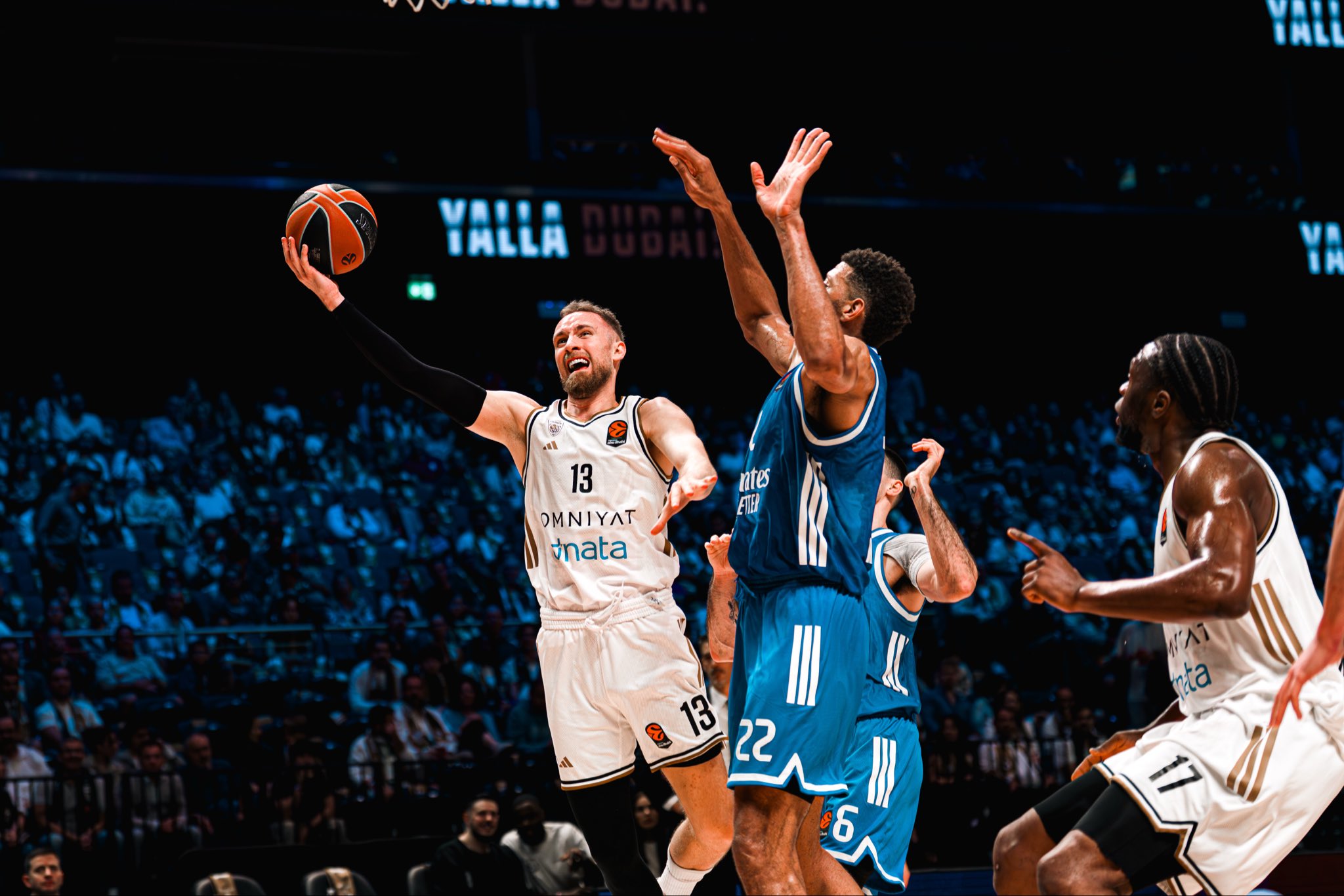 Ντουμπάι – Ρεάλ Μαδρίτης 93-85: Δεύτερη νίκη στη «διαβλοβδομάδα» για την ομάδα του Γκόλεματς