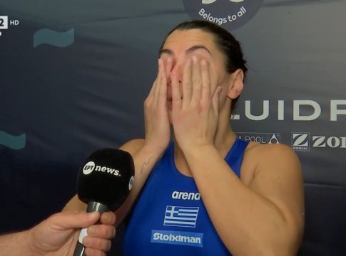 Με δάκρυα στα μάτια η Τριχά: «Κάναμε μία τεράστια προσπάθεια, θα παλέψουμε για το χάλκινο μετάλλιο» (vid)