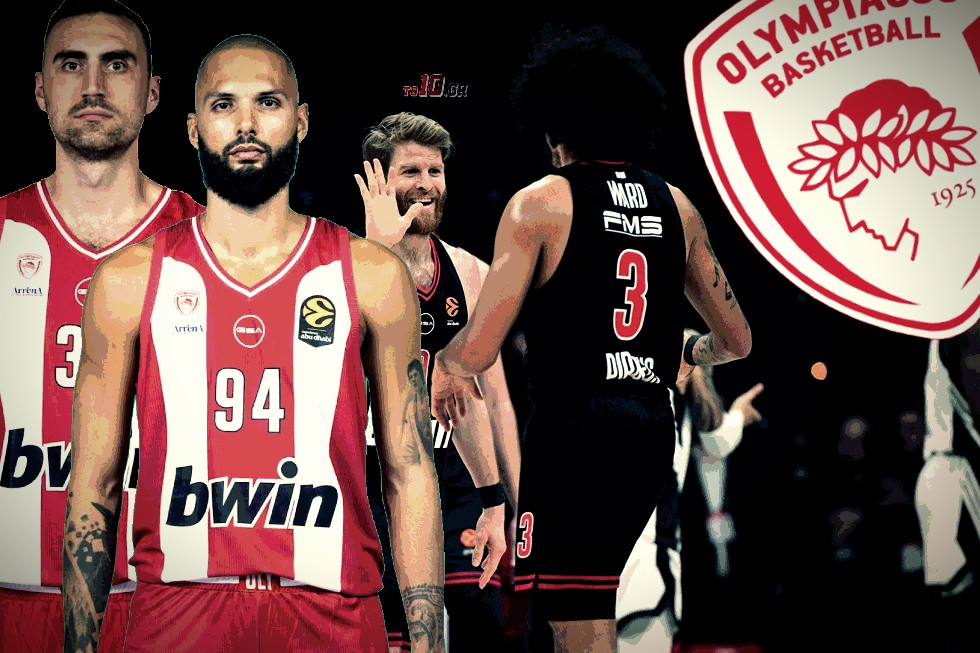 Ολυμπιακός: Το… +88 του Φουρνιέ, οι 31 πόντοι δημιουργίας των Γουόκαπ-Γουόρντ και τα 1/4 επιθετικά του Μιλουτίνοφ