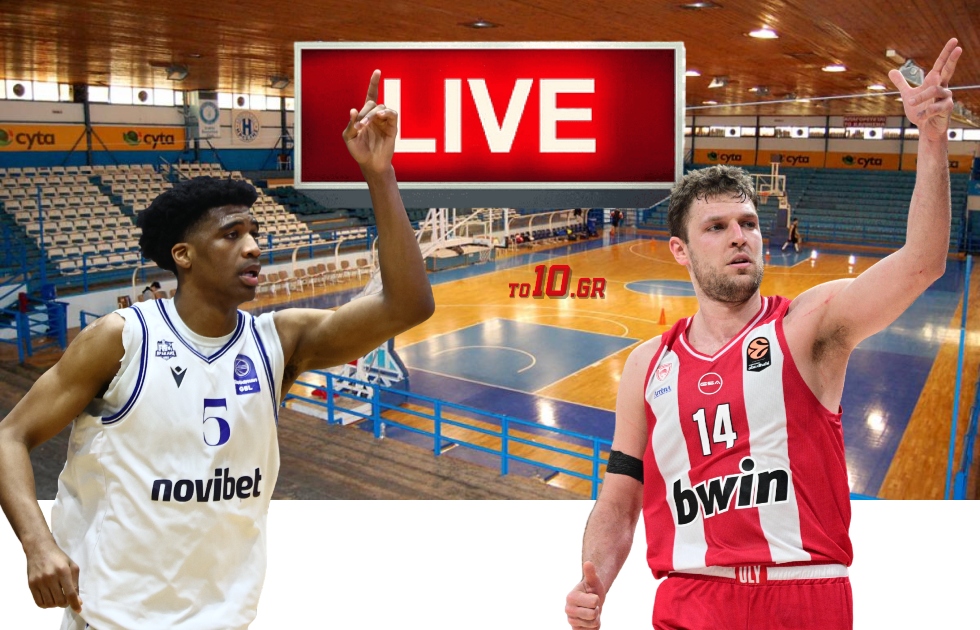 LIVE: Ηρακλής – Ολυμπιακός