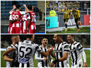 «Φουντώνει» η μάχη του τίτλου: Το πρόγραμμα Ολυμπιακού, ΠΑΟΚ και ΑΕΚ μέχρι το φινάλε της κανονικής διάρκειας