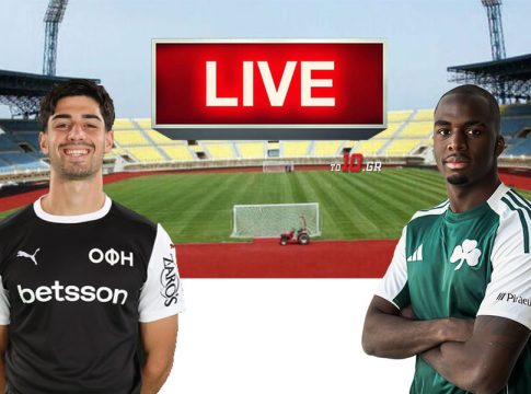 LIVE: ΟΦΗ – Παναθηναϊκός