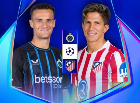 LIVE: Κλαμπ Μπριζ – Ατλέτικο Μαδρίτης