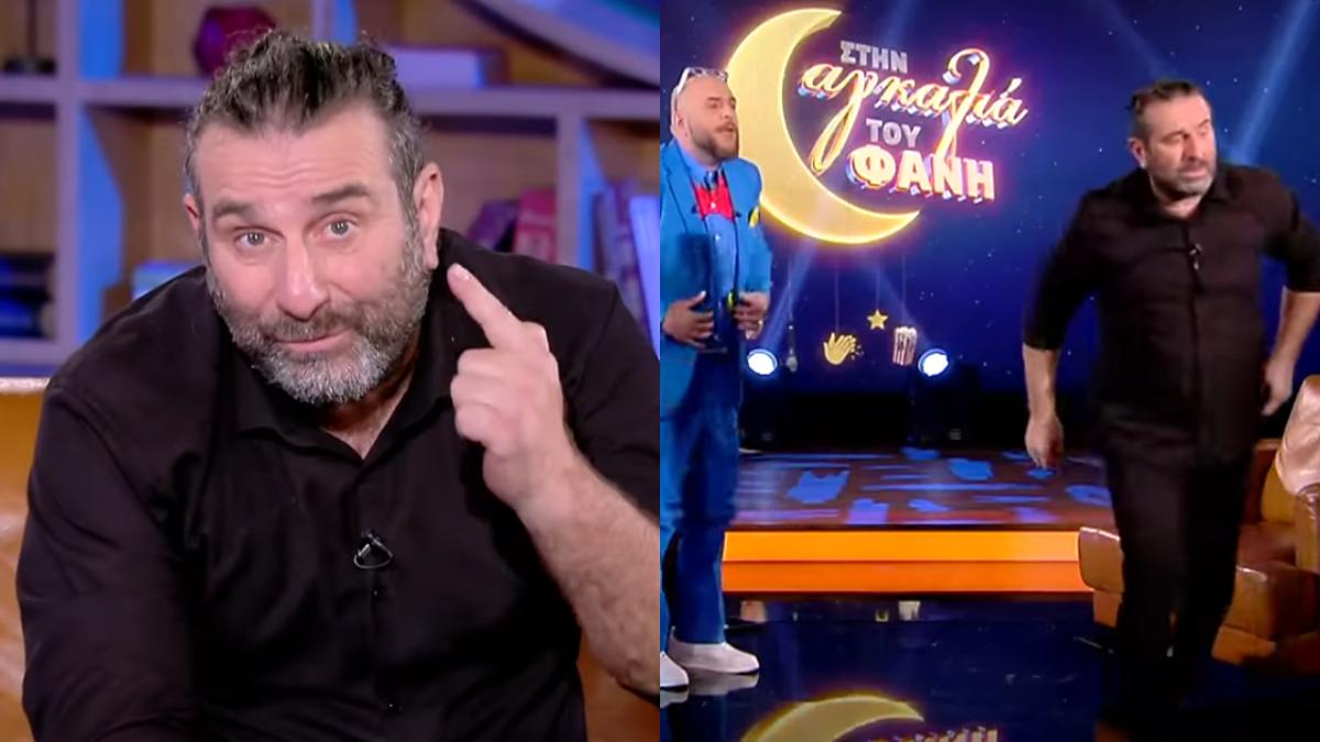 Ηλίας Βαλάσης: Απασφάλισε και αποχώρησε από την εκπομπή του Φάνη Λαμπρόπουλου (vids)