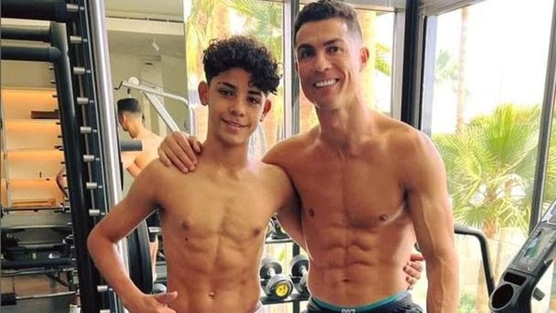 Ο γιος του Κριστιάνο Ρονάλντο προπονείται στις ακαδημίες της Ρεάλ Μαδρίτης (pics)