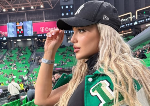 Κόρη ποδοσφαιριστή η πανέμορφη ξανθιά που εντυπωσίασε στο παιχνίδι του Παναθηναϊκού