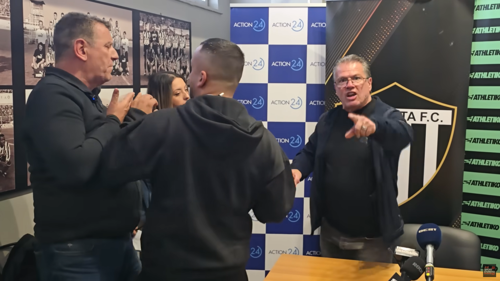 Ένταση ανάμεσα σε Γεωργούντζο και Σούλη Παπαδόπουλο μετά το Καλαμάτα-Μαρκό (vid)