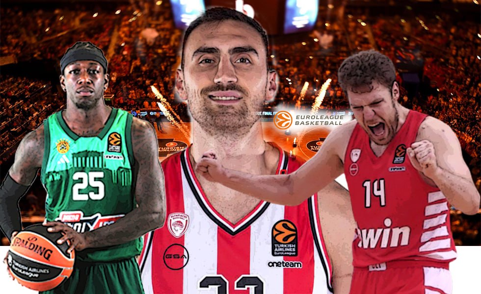 Euroleague: Οι «ερυθρόλευκες» κορυφές και ο… Ναν! (pics+vids)