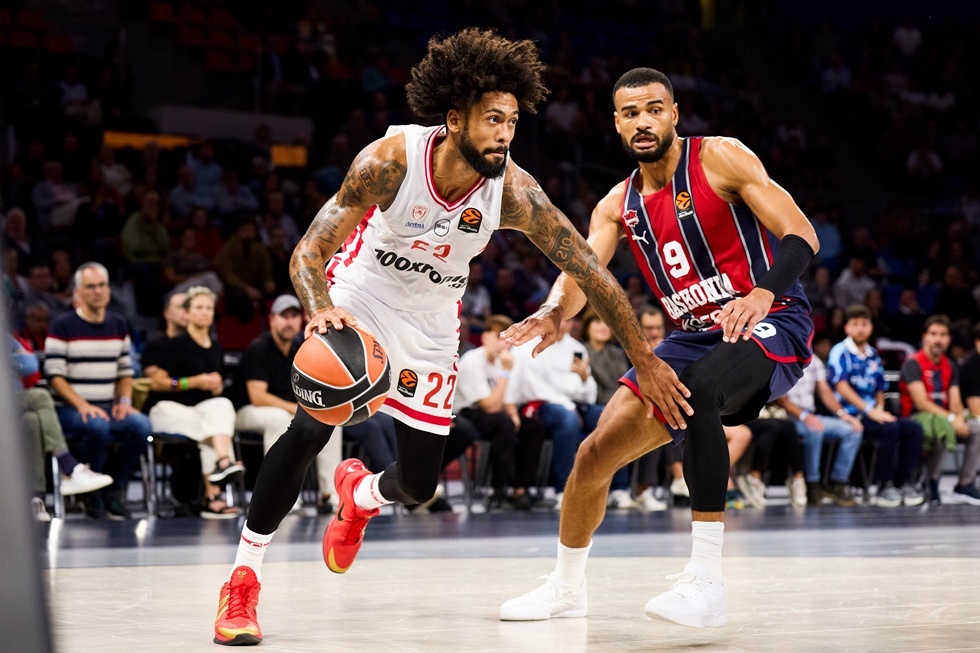 LIVE: Ολυμπιακός – Μπασκόνια