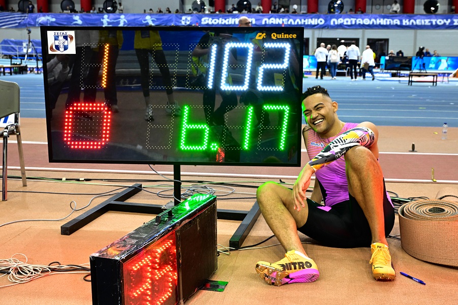 Κορυφαίος αθλητής για τον Φεβρουάριο ο Εμμανουήλ Καραλής, μετά το 6,17μ.