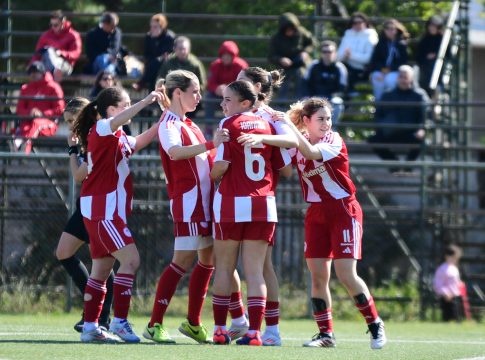 Ολυμπιακός – Εθνικός Πειραιώς 5-0: 11/11 με πεντάρα οι «ερυθρόλευκες»