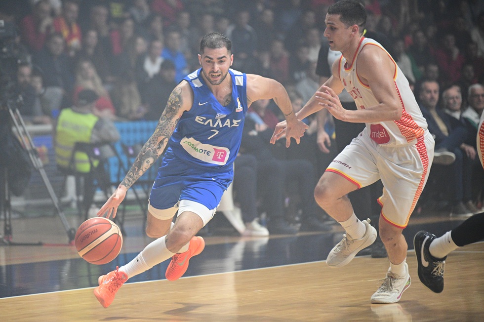 Μαυροβούνιο – Ελλάδα 65-79: Τόλιο-show και μεγάλο «διπλό» (vid)