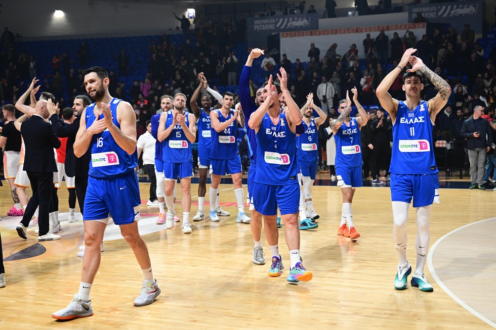Αυτή είναι η θέση της Ελλάδας στη FIBA μετά τη διακοπή για τα «παράθυρα» (pic)