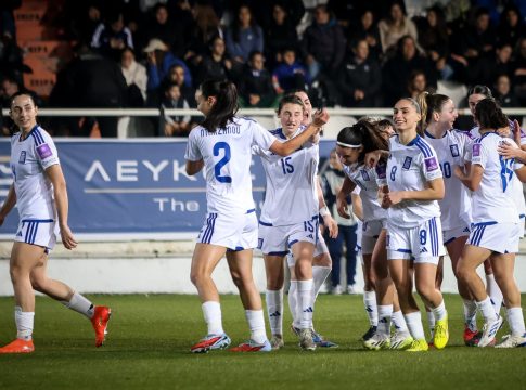 Ελλάδα – Γεωργία 3-0: Ιδανική πρεμιέρα για την Εθνική γυναικών