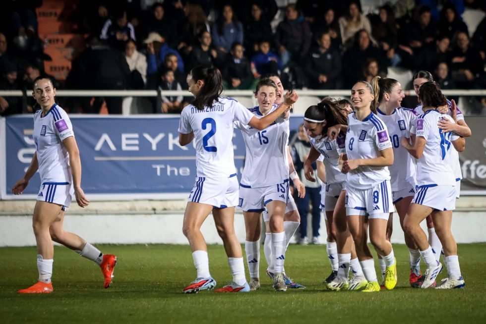 Ελλάδα – Γεωργία 3-0: Ιδανική πρεμιέρα για την Εθνική γυναικών