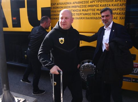 Προπονήθηκε στα Σπάτα και «πέταξε» για Σλοβενία η ΑΕΚ (Pics & vid)