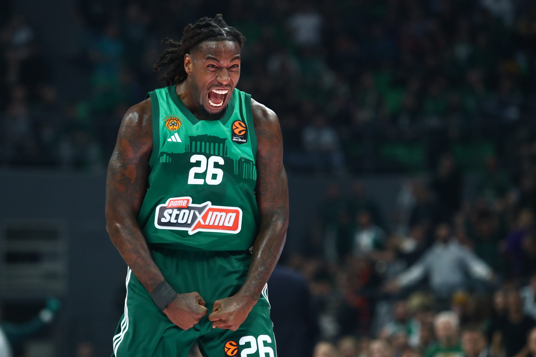 Το πρώτο καλάθι του Λεσόρ μετά την επιστροφή του (vid)