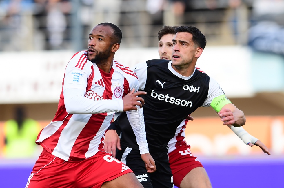 ΟΦΗ – Ολυμπιακός: Παρ’ ολίγον αυτογκόλ και δοκάρι του Λαμπρόπουλου (vid)