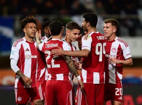 Ολυμπιακός: Το «ερυθρόλευκο» πάρτι στο Παγκρήτιο (vid)