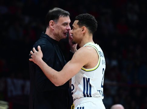 Τι είπαν Μπαρτζώκας και Μπόλντγουιν πριν το τζάμπολ του ματς (vid)