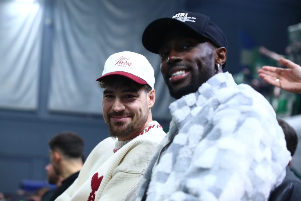 Χουάντσο, Γκραντ και Παντελίδης παρακολουθούν από κοντά τον τελικό του Challenge Cup